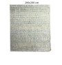 Tapis déco CHLOÉ motif texturé bleu et naturel en polypropylène – 200x290 cm | Tapis décoratifs , Dakar, Sénégal