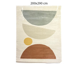 Tapis design URBAN motif géométrique en polypropylène – 200x290 cm | Tapis décoratifs , Dakar, Sénégal