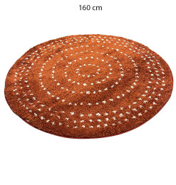 Tapis déco rond GIPSY en polypropylène – 160 cm | Tapis décoratifs , Dakar, Sénégal
