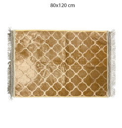 Tapis de prière en velours marron clair 1000 g/m² - 80x120 cm | Tapis décoratifs , Dakar, Sénégal