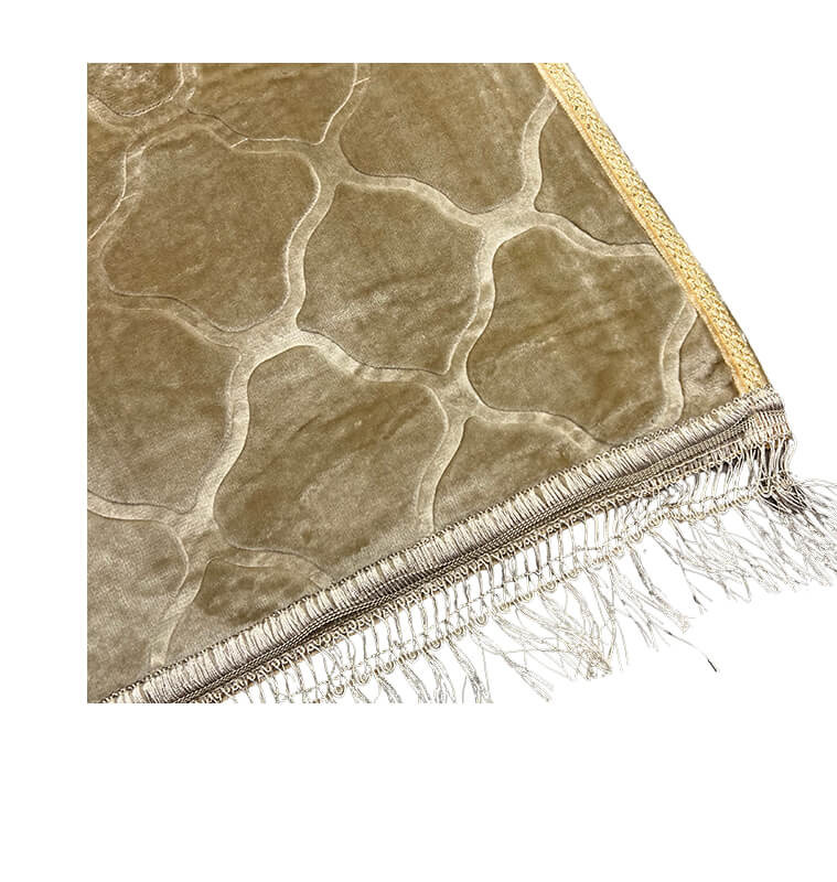 Tapis de prière en velours beige 1000 g/m² - 80x120 cm | Tapis décoratifs , Dakar, Sénégal