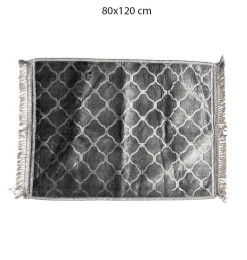 Tapis de prière en velours gris foncé 1000 g/m² - 80x120 cm | Tapis décoratifs , Dakar, Sénégal