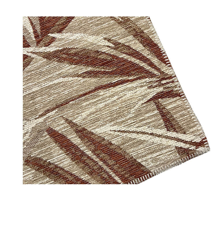 Tapis déco CHLOÉ motif feuillage terracotta en polypropylène – 120x170 cm | Tapis décoratifs , Dakar, Sénégal