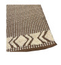 Tapis déco tufté marron et écru - 120x180 cm  | Tapis décoratifs , Dakar, Sénégal