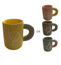 Mug 400 ml "LOVE / CALM / JOY " en céramique mate – 4 coloris au choix | Tasses & mugs | 2 900 CFA , dakar, Sénégal