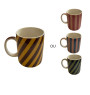 Mug 340 ml en céramique rayures colorées – 4 modèles au choix | Tasses & mugs | 1 200 CFA , dakar, Sénégal