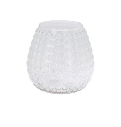 Vase décoratif en verre transparent - 20 x 25 cm | Vases déco , Dakar, Sénégal