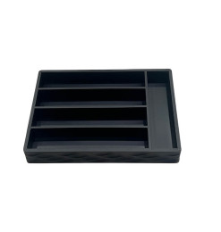 Range-couverts en bois noir - 5 compartiments (35,5 x 25,5 x 5 cm) | Organisation | 8 700 CFA , dakar, Sénégal