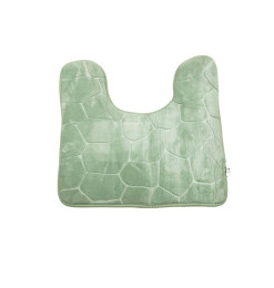 Tapis contour WC vert clair en microfibre ultra douce - 45 x 45 cm | Tapis de bain | 2 000 CFA , dakar, Sénégal