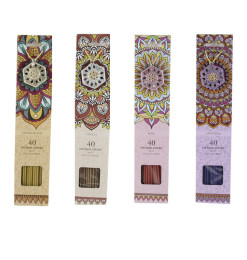 Bâtons d'encens avec support, 40 bâtonnets - 4 parfums au choix | Bougies & senteurs , Dakar, Sénégal