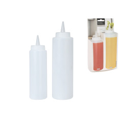 Flacons distributeurs à condiments, 250 et 400 ml - Lot de 2 | Condiments | 1 400 CFA , dakar, Sénégal