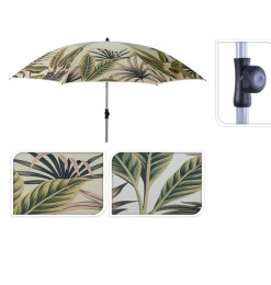 Parasol de plage motifs feuillage tropical, D: 200 cm - 2 coloris au choix | Parasols & voiles d'ombrage | 25 000 CFA , dakar...