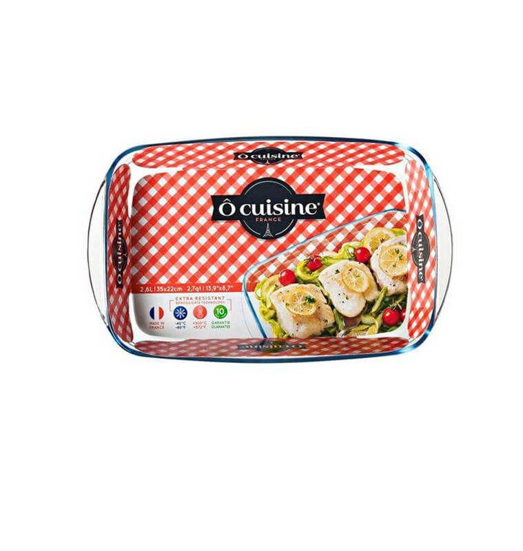 Plat à four 35x22 cm en verre - Ô Cuisine | Plats à four  | 4 500 CFA , dakar, Sénégal