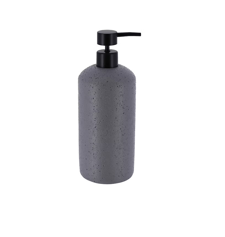 Distributeur à savon 800 ml en polyrésine effet pierre gris | Accessoires salle de bain | 6 200 CFA , dakar, Sénégal