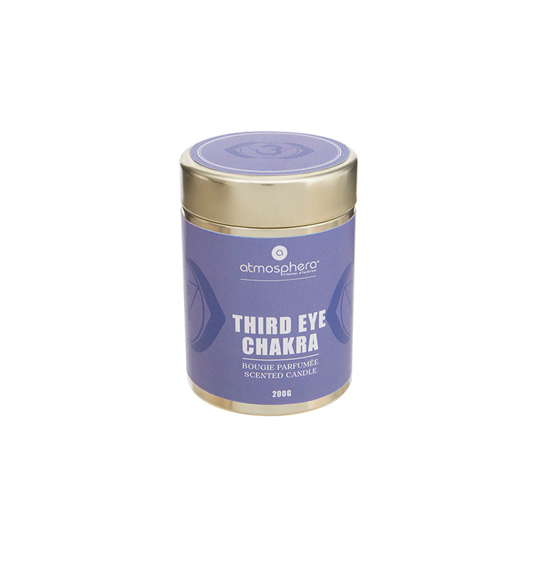 Bougie parfumée Chakra, Troisième Œil (Third Eye Chakra), 200 g | Bougies & senteurs , Dakar, Sénégal