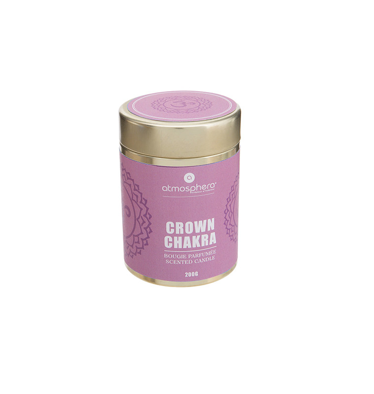 Bougie parfumée Chakra, Couronne (Crown Chakra), 200 g | Bougies & senteurs , Dakar, Sénégal