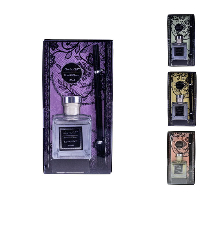 Diffuseur de parfum 100 ml en flacon + bâtonnets - Parfum au choix | Bougies & senteurs , Dakar, Sénégal