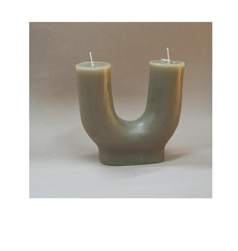 Bougie "BUBBLE" ARCH, 14,5 x 5 x H15 cm - Couleur au choix | Bougies & senteurs , Dakar, Sénégal