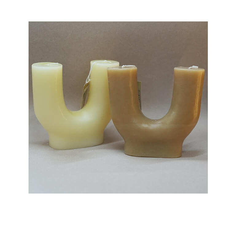 Bougie "BUBBLE" ARCH, 14,5 x 5 x H15 cm - Couleur au choix | Bougies & senteurs , Dakar, Sénégal