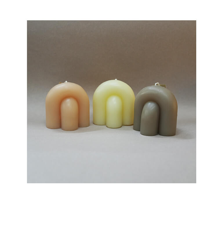 Bougie design "BUBBLE" Arch, 9x6.5x10 cm - Couleur au choix | Bougies & senteurs , Dakar, Sénégal