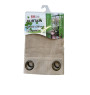 Rideau voilage beige en polyester 68 GSM, 250x280 cm | Rideaux & voilages , Dakar, Sénégal