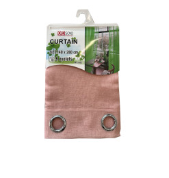 Rideau voilage rose en polyester 100 GSM, 140x280 cm | Rideaux & voilages , Dakar, Sénégal