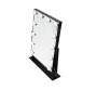 Miroir de maquillage LED noir/blanc sur pied, 33,5 x 45 cm  | Accessoires beauté | 35 500 CFA , dakar, Sénégal