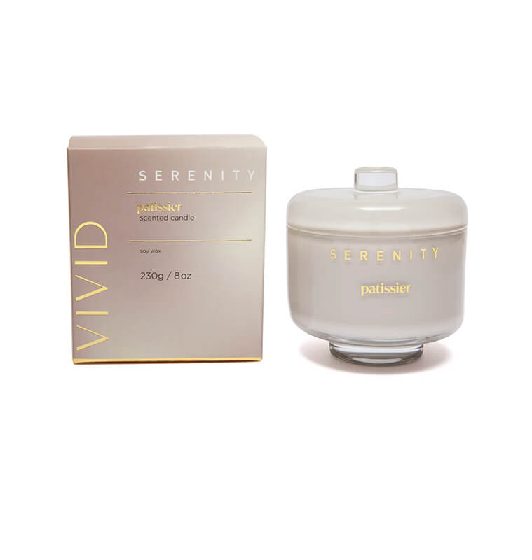 Bougie parfumée Serenity , senteur Pâtissier 230g dans un pot en verre | Bougies & senteurs , Dakar, Sénégal