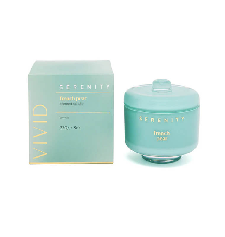 Bougie parfumée senteur poire dans pot en verre SERENITY, 230g | Bougies & senteurs , Dakar, Sénégal