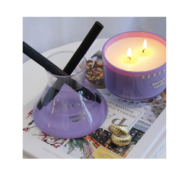 Diffuseur de parfum SERENITY, senteur lavande et vanille, 200 ml | Bougies & senteurs , Dakar, Sénégal