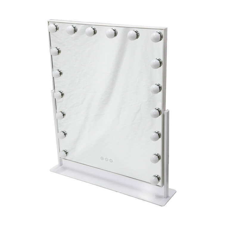 Miroir de maquillage sur pied 18 LED, noir/blanc - 54 x 65 cm | Accessoires beauté | 81 000 CFA , dakar, Sénégal