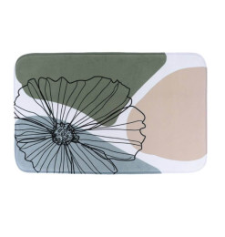 Tapis de bain microfibre 45x75 cm, imprimé Flowers | Tapis de bain | 5 600 CFA , dakar, Sénégal