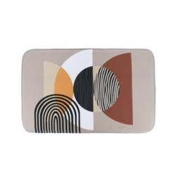 Tapis de bain microfibre 45x75 cm, imprimé Trendy | Tapis de bain | 5 600 CFA , dakar, Sénégal