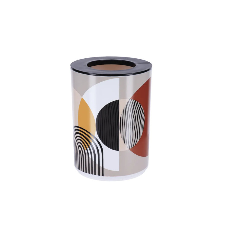 Poubelle salle de bain 5l en PP imprimée avec couvercle, Trendy  | Poubelles salle de bain | 7 800 CFA , dakar, Sénégal