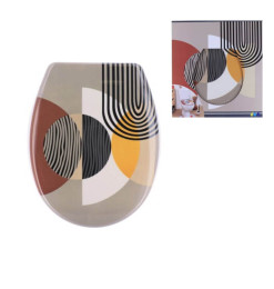Abattant WC géométrique en thermodur, universel, 18 pouces | Accessoires salle de bain | 15 700 CFA , dakar, Sénégal