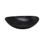 Bol à Salade ovale 30 cm en céramique noire avec relief | Bols, saladiers & coupelles | 5 400 CFA , dakar, Sénégal