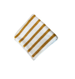 Serviette "Rayure" jaune en coton 100%, 50x90 cm | Serviettes & Peignoirs | 4 000 CFA , dakar, Sénégal