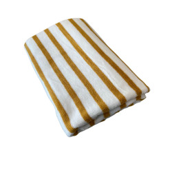 Serviette "Rayure" jaune en coton 100%, 100x150 cm | Serviettes & Peignoirs | 13 300 CFA , dakar, Sénégal