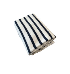 Serviette "Rayure" bleue en coton 100%, 70x140 cm | Serviettes & Peignoirs | 8 700 CFA , dakar, Sénégal