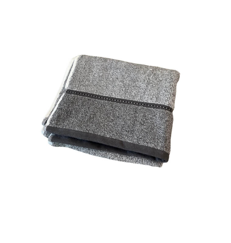 Serviette "ECOTERRY" grise en coton 100%, 50x90 cm | Serviettes & Peignoirs | 4 000 CFA , dakar, Sénégal
