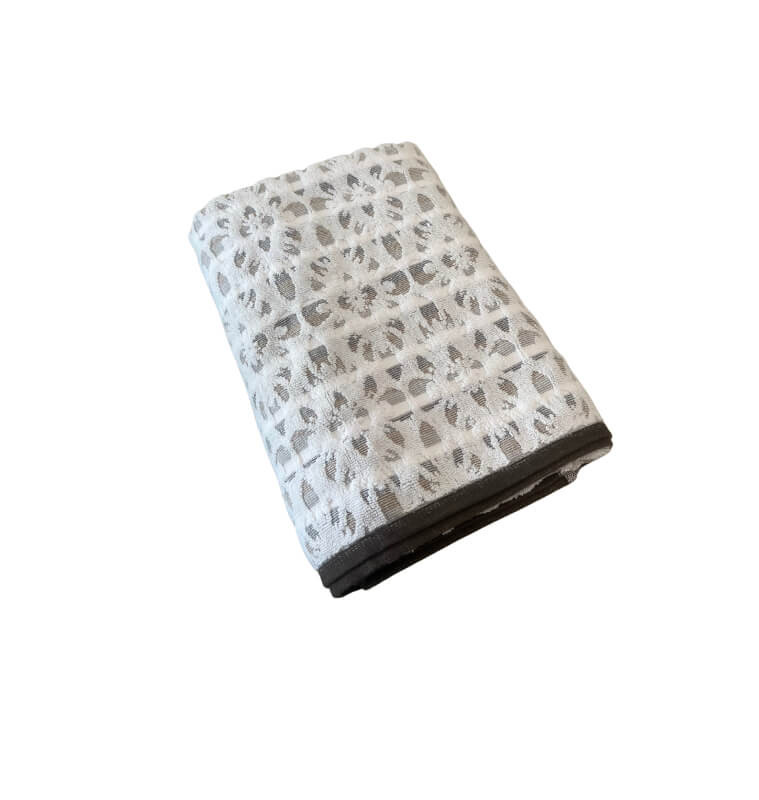 Serviette Jacquard chocolat "TRIBECA" en coton et polyester, 70x140 cm | Serviettes & Peignoirs | 8 200 CFA , dakar, Sénégal