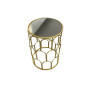Table d’appoint métal doré et tablette en miroir, 35x50 cm | Poufs, tabourets & tables , Dakar, Sénégal