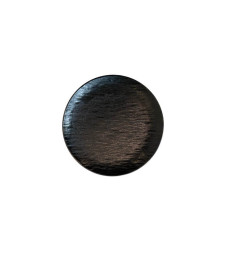 Assiette dessert 22,5 cm en céramique noire avec relief  | Assiettes & coffrets d'assiettes | 2 900 CFA , dakar, Sénégal