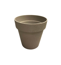 Pot de fleur de jardin en polypropylène et polyéthylène, 40x37 cm