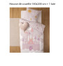 Parure de lit enfant en coton "Château", Housse de couette 140x200 cm + taie | Textile chambre enfant | 18 800 CFA , dakar, S...
