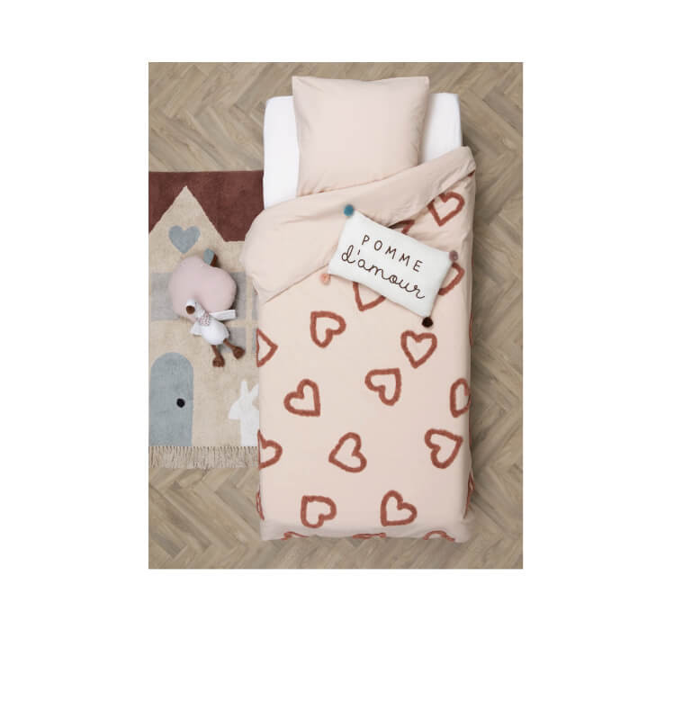 Parure de lit enfant en coton tufté, Housse de couette 140x200 cm + taie | Textile chambre enfant | 31 500 CFA , dakar, Sénégal