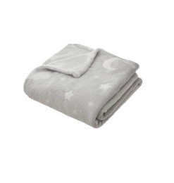 Plaid enfant gris souris, 125×150 cm | Textile chambre enfant | 10 600 CFA , dakar, Sénégal