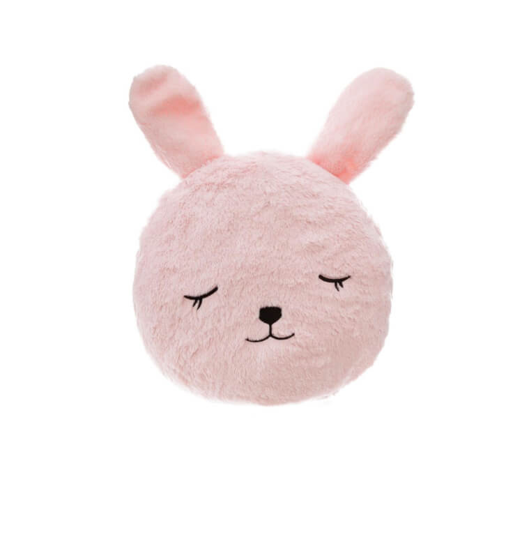 Coussin déco enfant Lapin " Nao" rose, 28 cm | Textile chambre enfant | 7 100 CFA , dakar, Sénégal