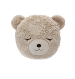 Coussin déco enfant Ours "Nao" beige, 28 cm | Textile chambre enfant | 7 100 CFA , dakar, Sénégal