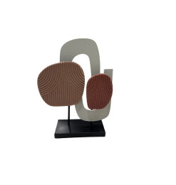 Statue décorative gris et terra, 31x10x41 cm | Statuettes , Dakar, Sénégal